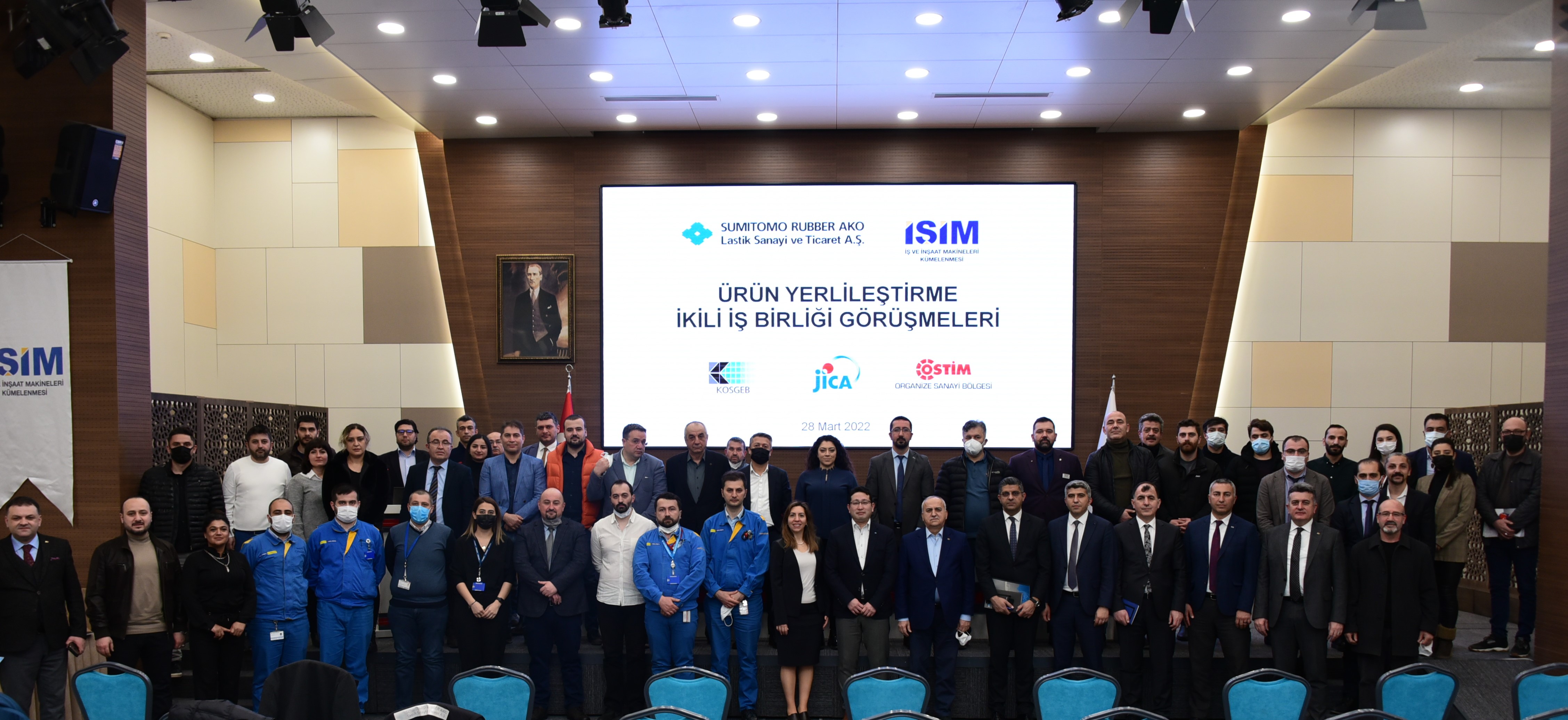 SUMİTOMO RUBBER AKO İLE İKİLİ İŞBİRLİĞİ GÖRÜŞMELERİMİZ GERÇEKLEŞTİ.