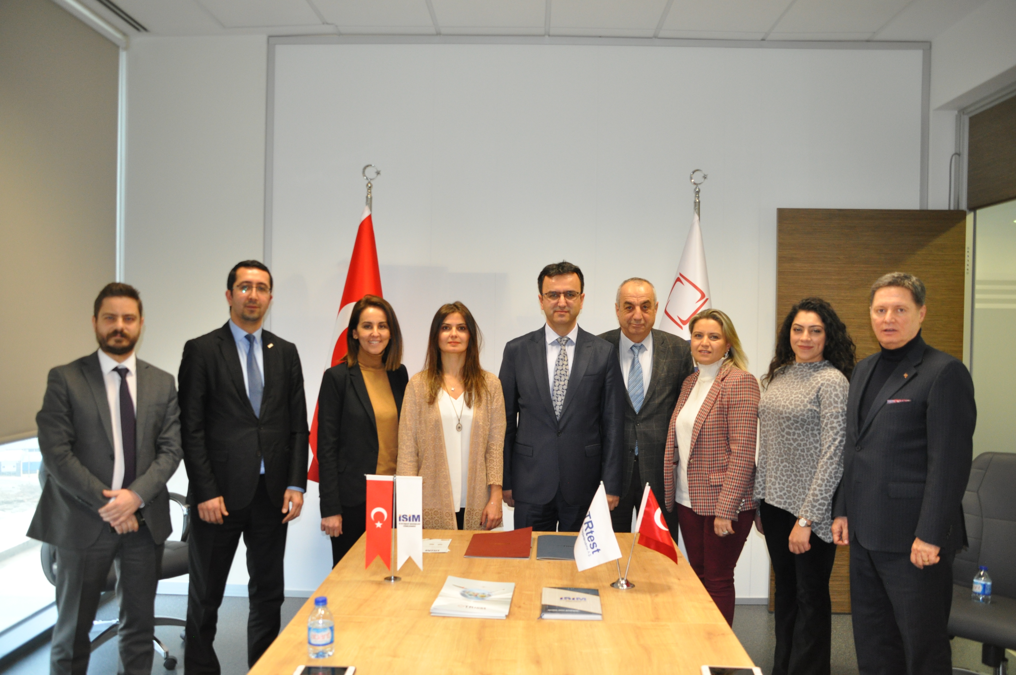 İŞİM KÜMELENMESİ VE TRTEST ARASINDA İŞBİRLİĞİ PROTOKOLÜ İMZALANDI