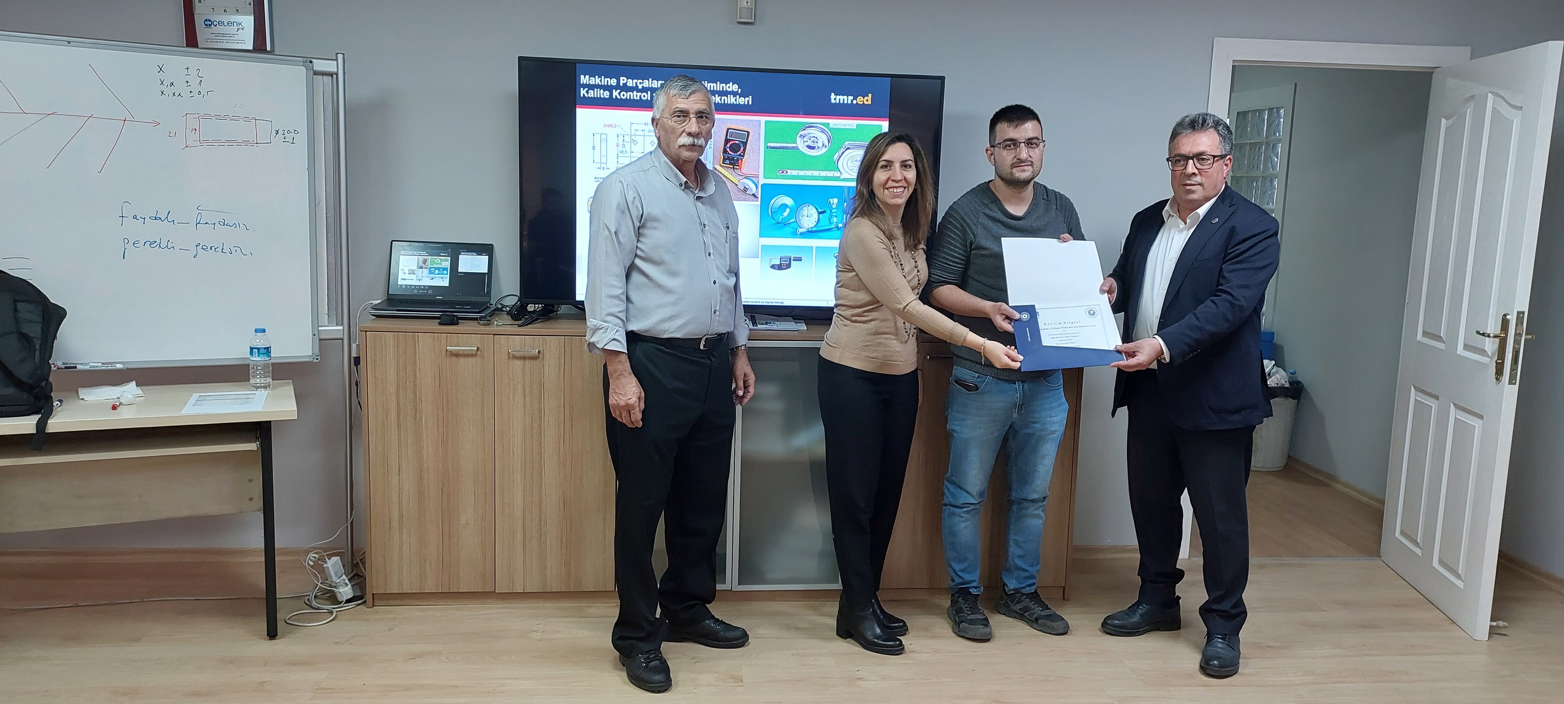 OSİAD İşbirliği İle Düzenlenen Kalite Kontrol ve Ölçme Teknikleri Eğitimi